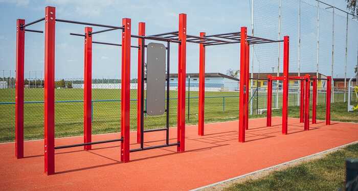  Nová fitness a workoutová zóna v Dříteni