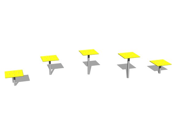 Balanční body AG-501K - celokovová