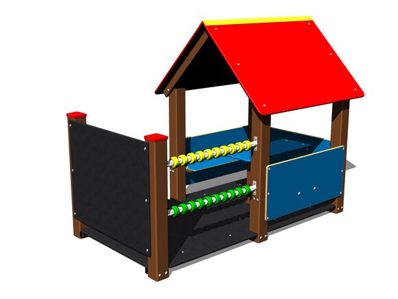 Domeček DO203KW - hnědý