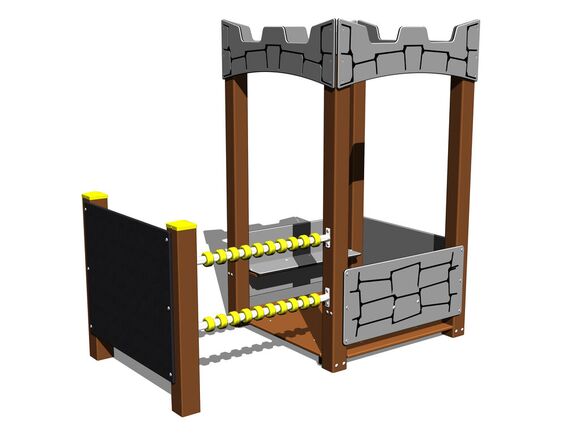 Domeček DO250KW - hnědá