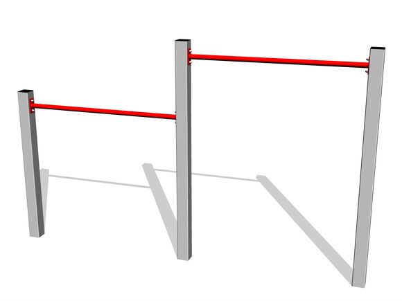 Dvojhrazda - stříbrná (v.p. 1,5 m)