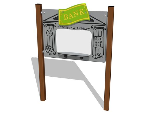 Edukační panel - Banka EDP6131KW - hnědá