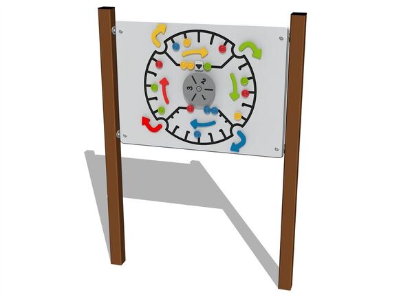 Edukační panel - Člověče, nezlob se! EDP6136KW - hnědá