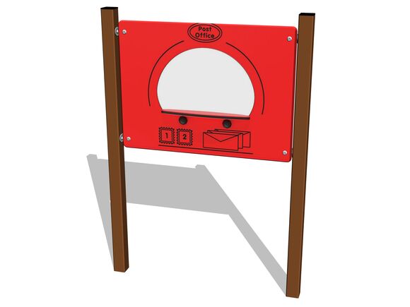 Edukační panel - PoštaEDP6119KW - hnědá