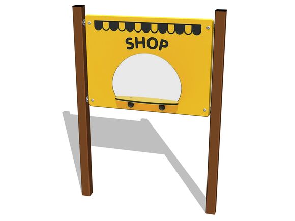 Edukační panel - Shop EDP6132KW - hnědá