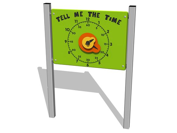 Edukační panel - Hodiny EDP6101KS - stříbrná