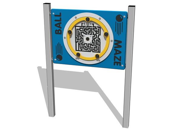 Edukační panel - Rotační bludiště EDP6103KS - stříbrná