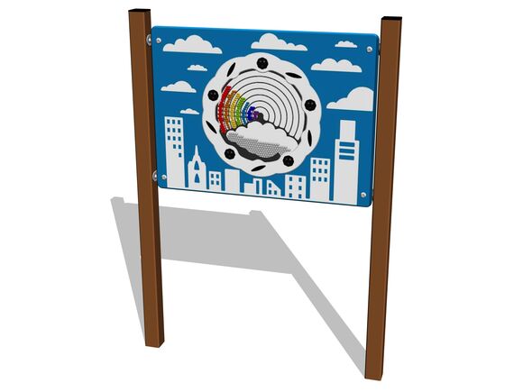 Edukační panel - Duha EDP6110KW - hnědá