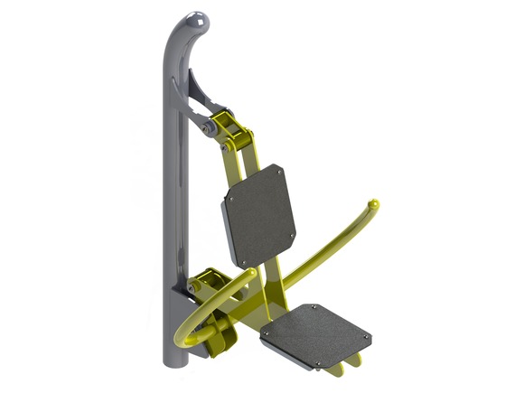 Fitness prvek FP-002SL Posilovací stroj na prsa - limetková