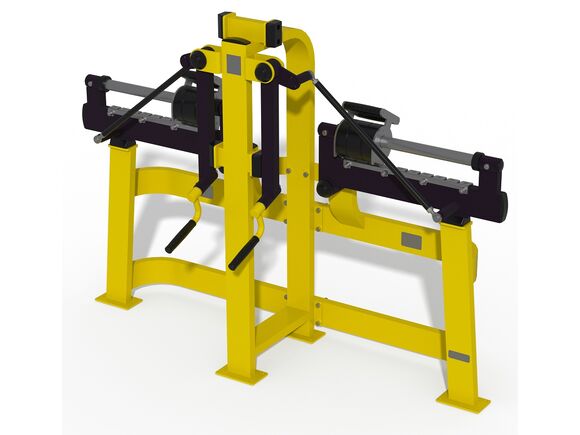 Posilovací stroj KF809-S Upažování