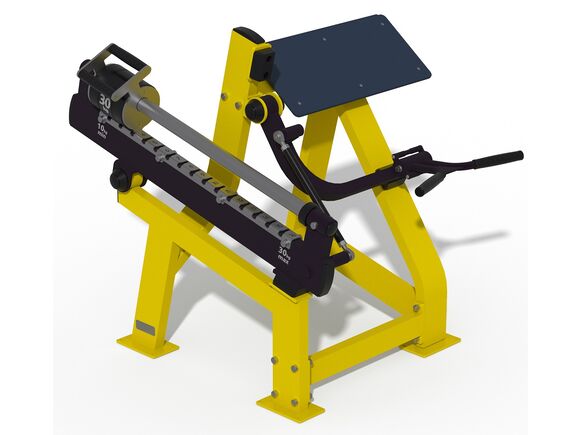 Posilovací stroj KF810-S Bicepsový trenažér