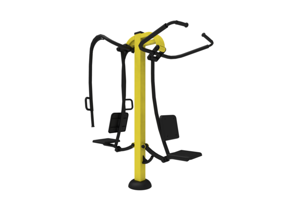 Fitness prvek SM101-102 Tlaky a přítahy v sedě