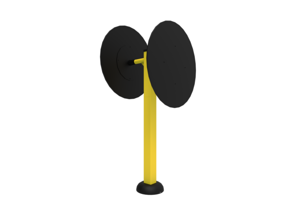 Fitness prvek SM108 Trenažér na ramena - jednokolečkový