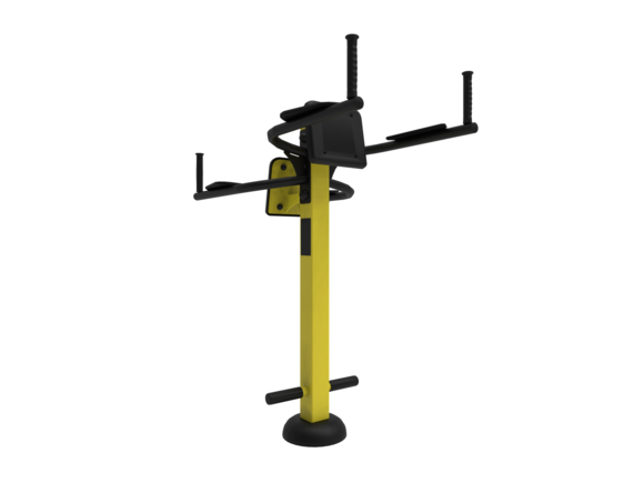 Fitness prvek SM125 Bradla s opěrkou