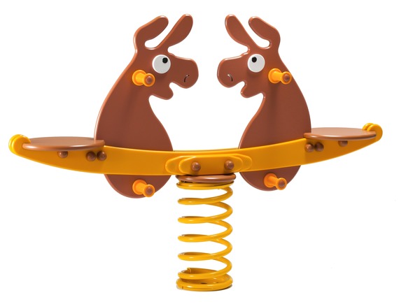 Houpadlo na pružině - DUO OSLÍK HPN0225K