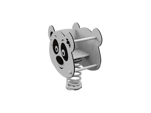 Houpadlo na pružině - PANDA HPN0227K (verze s opěradlem)