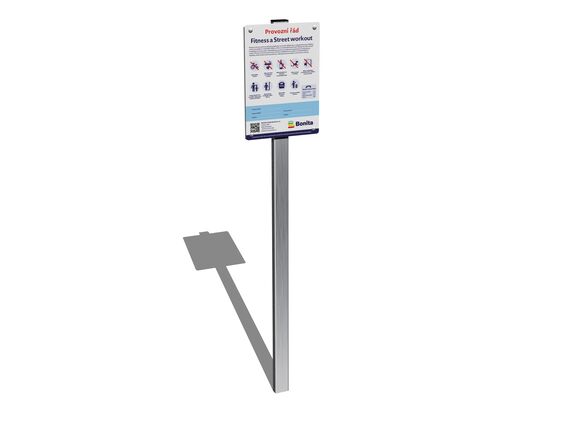 Informační tabule včetně provozního řádu pro WS a FP IT101K