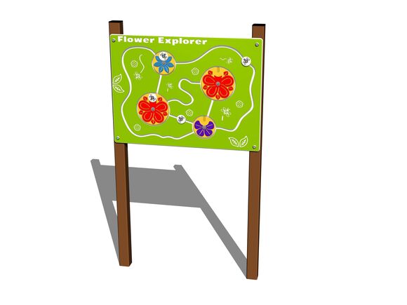 Interaktivní panel IP106KW - hnědá