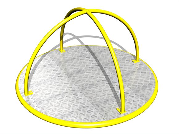 Kolotoč na stání KON0006KY (průměr 1,45 m) - žlutý