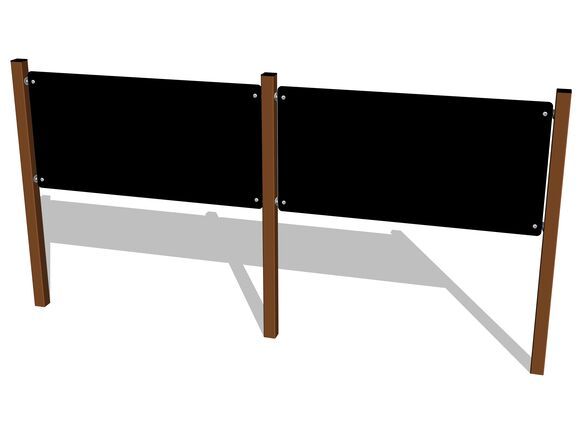 Kreslicí dvojtabule oboustranná MAXI/MAXI TKV6240KW - hnědá