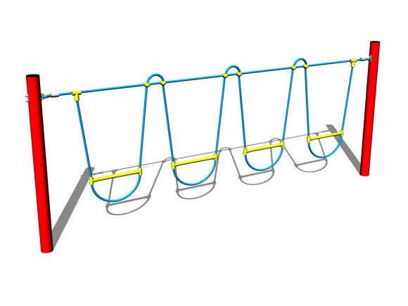 Lana na překračování LP080KR - červený (v.p. 1 m)