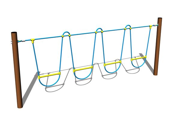 Lana na překračování LP080KW - hnědý (v.p. 1 m)