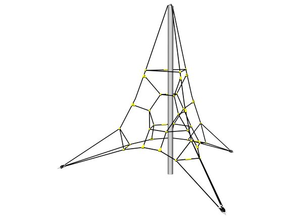 Lanová pyramida PY3350K (v.p. 1 m, s 3 napínacími zámky)