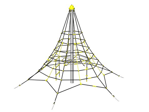Lanová pyramida PY631K (v.p. 1 m, se 6-ti napínacími zámky)