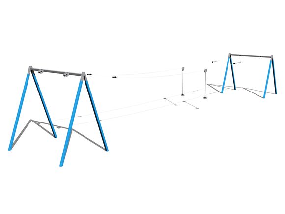 Lanovka áčková LD030KB - modrá