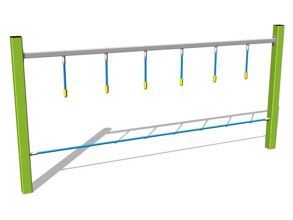 Opičí dráha Ručkovací lano - limetková (v.p. 1 m)
