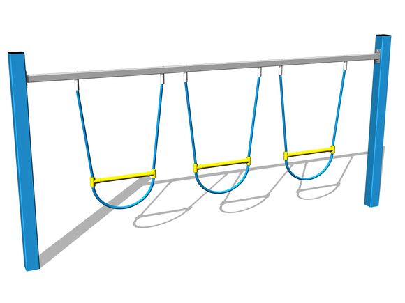 Opičí dráha Balanční lanový had - modrá (v.p. 1 m)