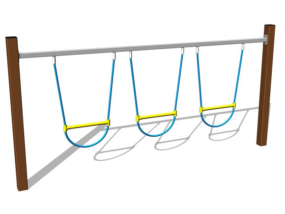 Opičí dráha Balanční lanový had - hnědá (v.p. 1 m)