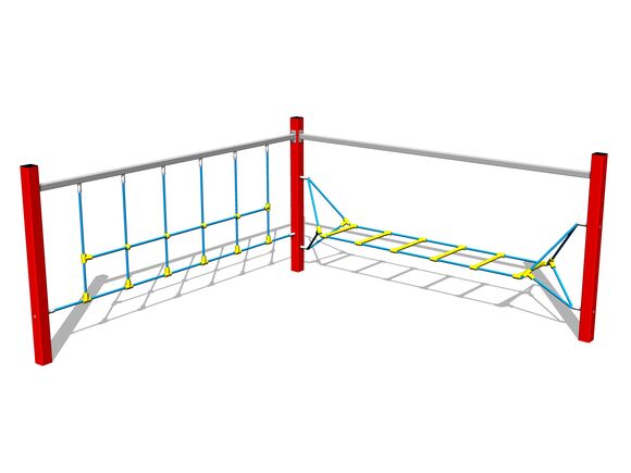Opičí dráha - červená (v.p. 1 m)