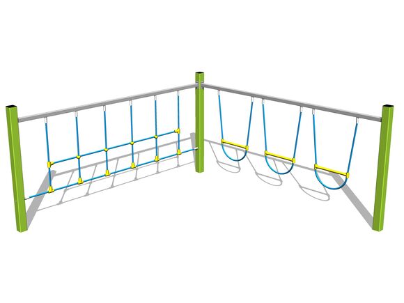 Opičí dráha - limetková (v.p. 1 m)