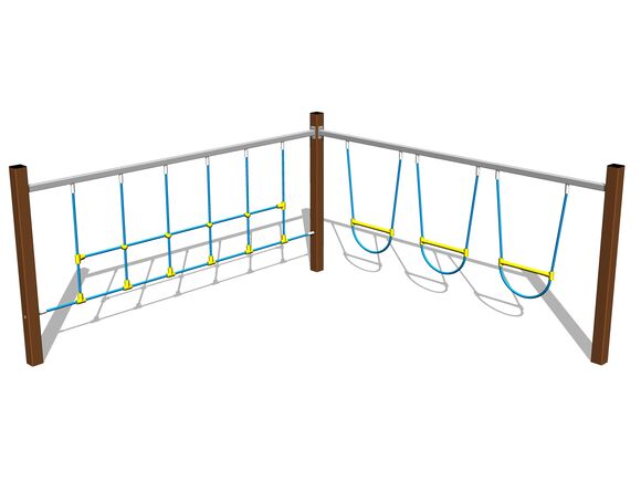 Opičí dráha - hnědá (v.p. 1 m)