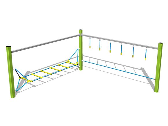 Opičí dráha - limetková (v.p. 1 m)