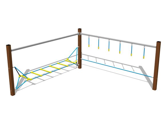Opičí dráha - hnědá (v.p. 1 m)