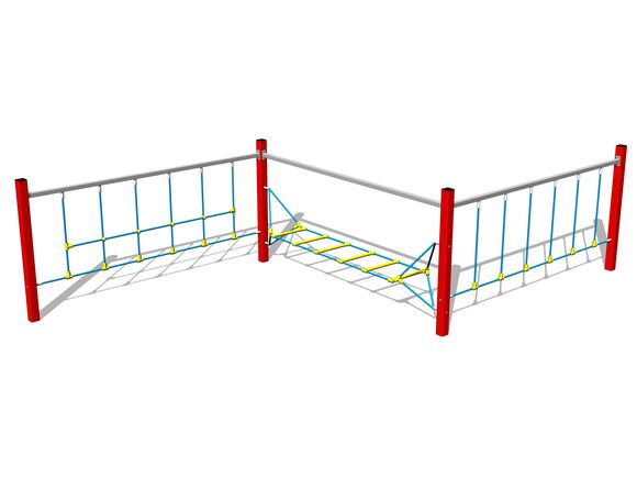 Opičí dráha - červená (v.p. 1 m)
