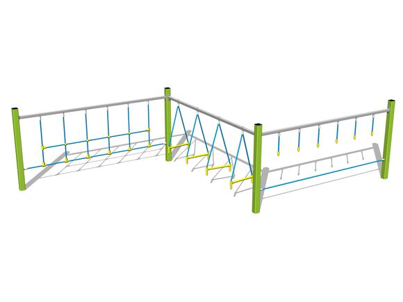 Opičí dráha - limetková (v.p. 1 m)