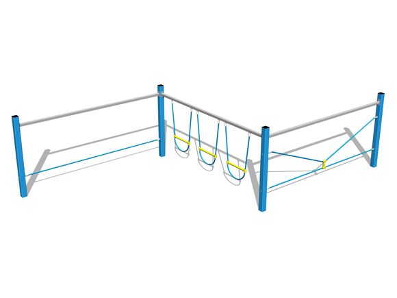 Opičí dráha - modrá (v.p. 1 m)