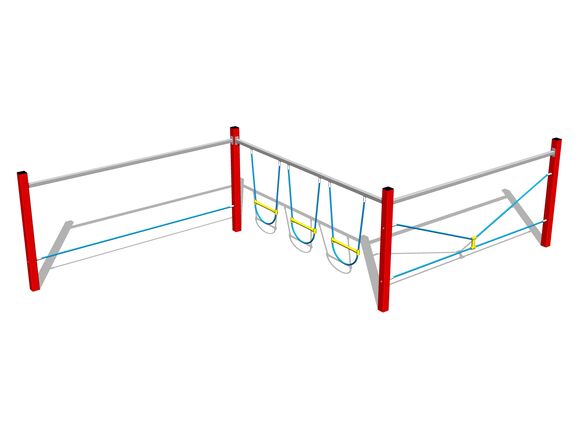 Opičí dráha - červená (v.p. 1 m)