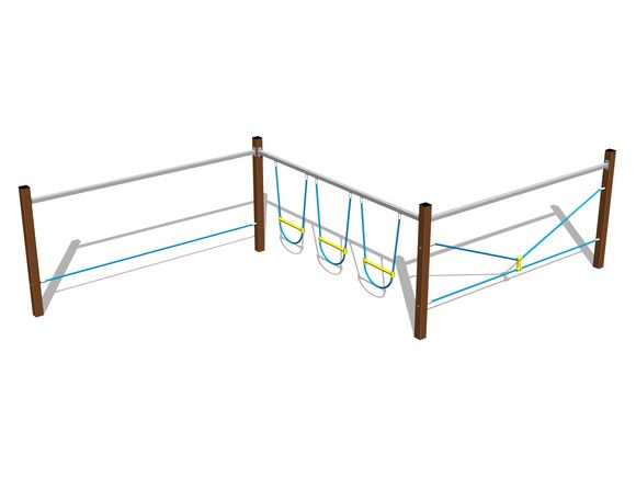 Opičí dráha - hnědá (v.p. 1 m)