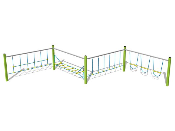 Opičí dráha - limetková (v.p. 1 m)