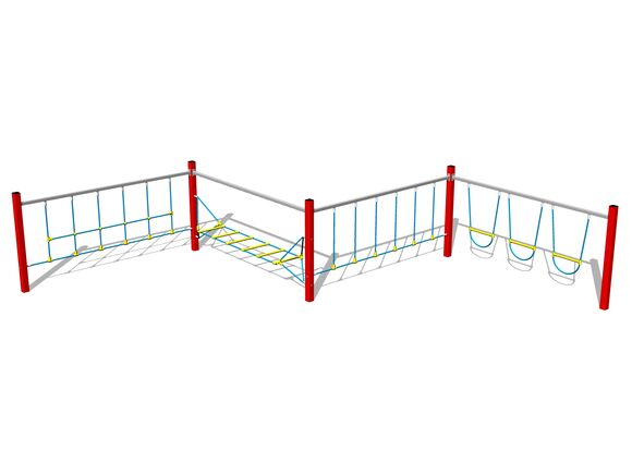 Opičí dráha - červená (v.p. 1 m)