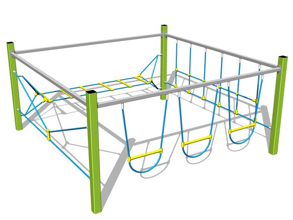 Opičí dráha - limetková (v.p. 1 m)