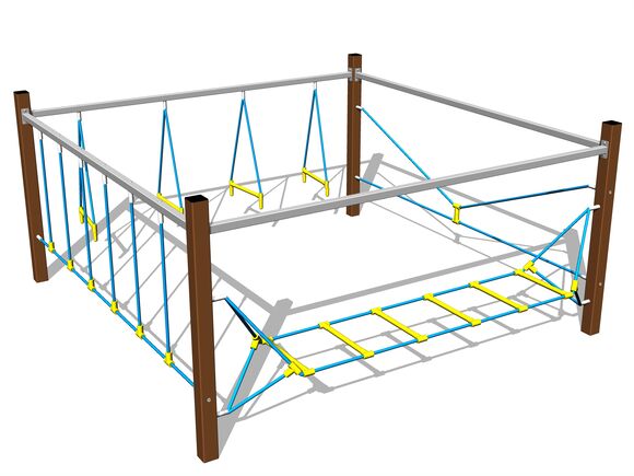 Opičí dráha - hnědá (v.p. 1 m)