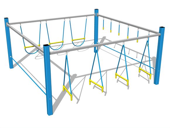 Opičí dráha - modrá (v.p. 1 m)