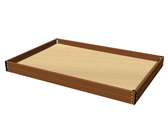 Pískoviště 3x2 m - hnědá