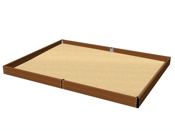 Pískoviště 4x3 m - hnědá