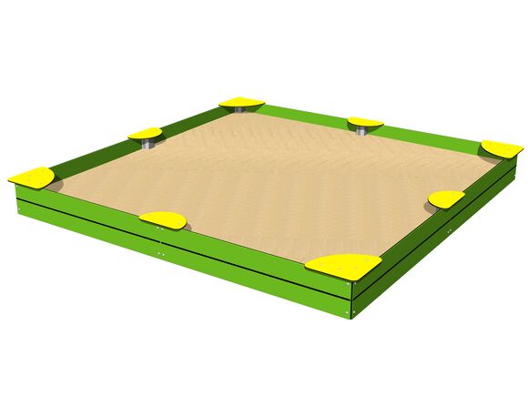 Pískoviště se sedáky 3x3 m PIP3030LY